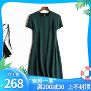 绿连衣裙正品